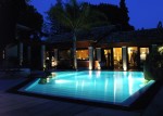 villa with pool photo