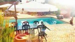 The town resort