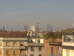 attico a milano con terrazzo panoramico