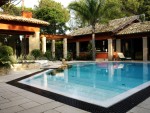 villa with pool