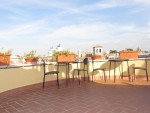 terrazza panoramica sui tetti di Roma
