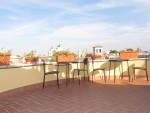 panoramic terrace on the roofs of Rome